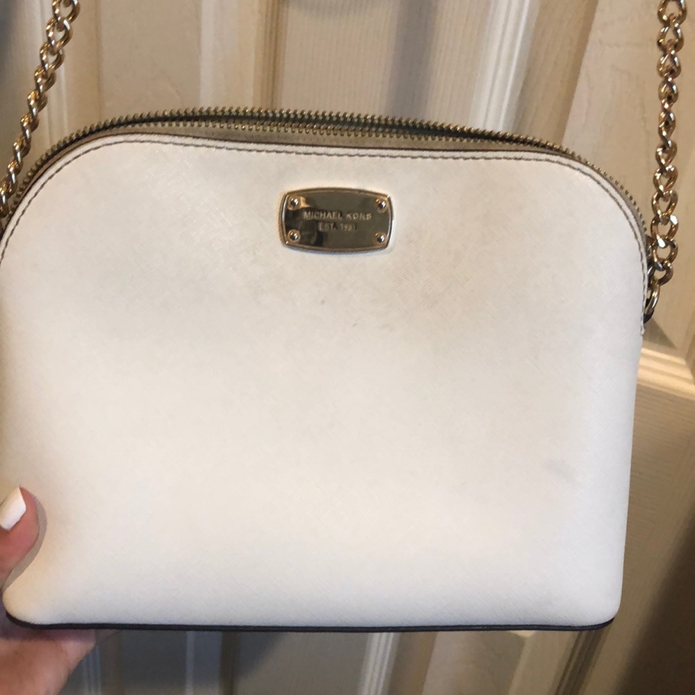 White crossbody
